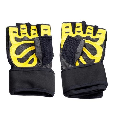 RST01 BLACK/YELLOW ROZM. XXL RĘKAWICE NA SIŁOWNIĘ HMS RST01 BLACK/YELLOW ROZM. XXL RĘKAWICE NA SIŁOWNIĘ HMS