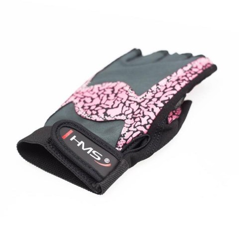 RST03 PINK/GRAY ROZM. M RĘKAWICE NA SIŁOWNIĘ HMS RST03 PINK/GRAY ROZM. M RĘKAWICE NA SIŁOWNIĘ HMS