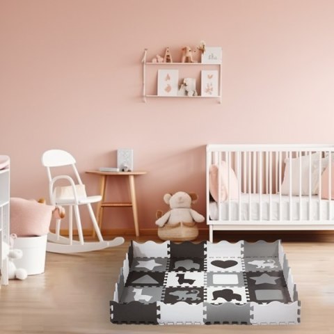 MD03 MATA DZIECIĘCA PUZZLE KOJEC GRAY 36 ELEMENTÓW 140x140CM NILS FUN MD03 MATA DZIECIĘCA PUZZLE KOJEC GRAY 36 ELEMENTÓW 140x140CM NILS FUN