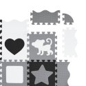 MD03 MATA DZIECIĘCA PUZZLE KOJEC GRAY 36 ELEMENTÓW 140x140CM NILS FUN