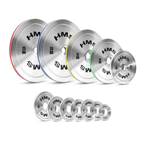 TOS02 TALERZ OLIMPIJSKI STALOWY KALIBROWANY 0.25 KG HMS