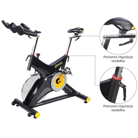 SW7200 ROWER STACJONARNY SPININGOWY Z OPOREM MECHANICZNYM 22KG HMS PREMIUM SW7200 ROWER STACJONARNY SPININGOWY Z OPOREM MECHANICZNYM 22KG HMS PREMIUM