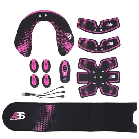 ABS MASTER PRO MULTI SET ELEKTROSTYMULATOR MIĘŚNI NN HMS ABS MASTER PRO MULTI SET ELEKTROSTYMULATOR MIĘŚNI NN HMS