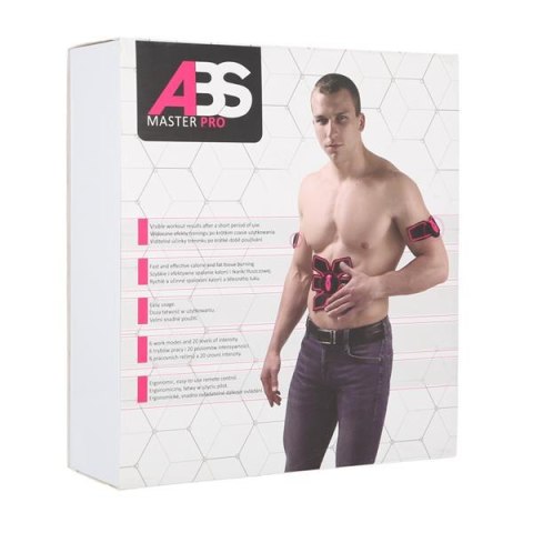 ABS MASTER PRO MULTI SET ELEKTROSTYMULATOR MIĘŚNI NN HMS ABS MASTER PRO MULTI SET ELEKTROSTYMULATOR MIĘŚNI NN HMS