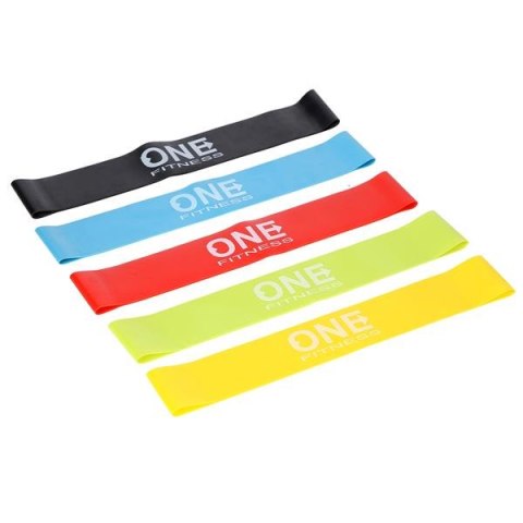 PBF SET05 SLIM ZESTAW GUM DO ĆWICZEŃ ONE FITNESS PBF SET05 SLIM ZESTAW GUM DO ĆWICZEŃ ONE FITNESS